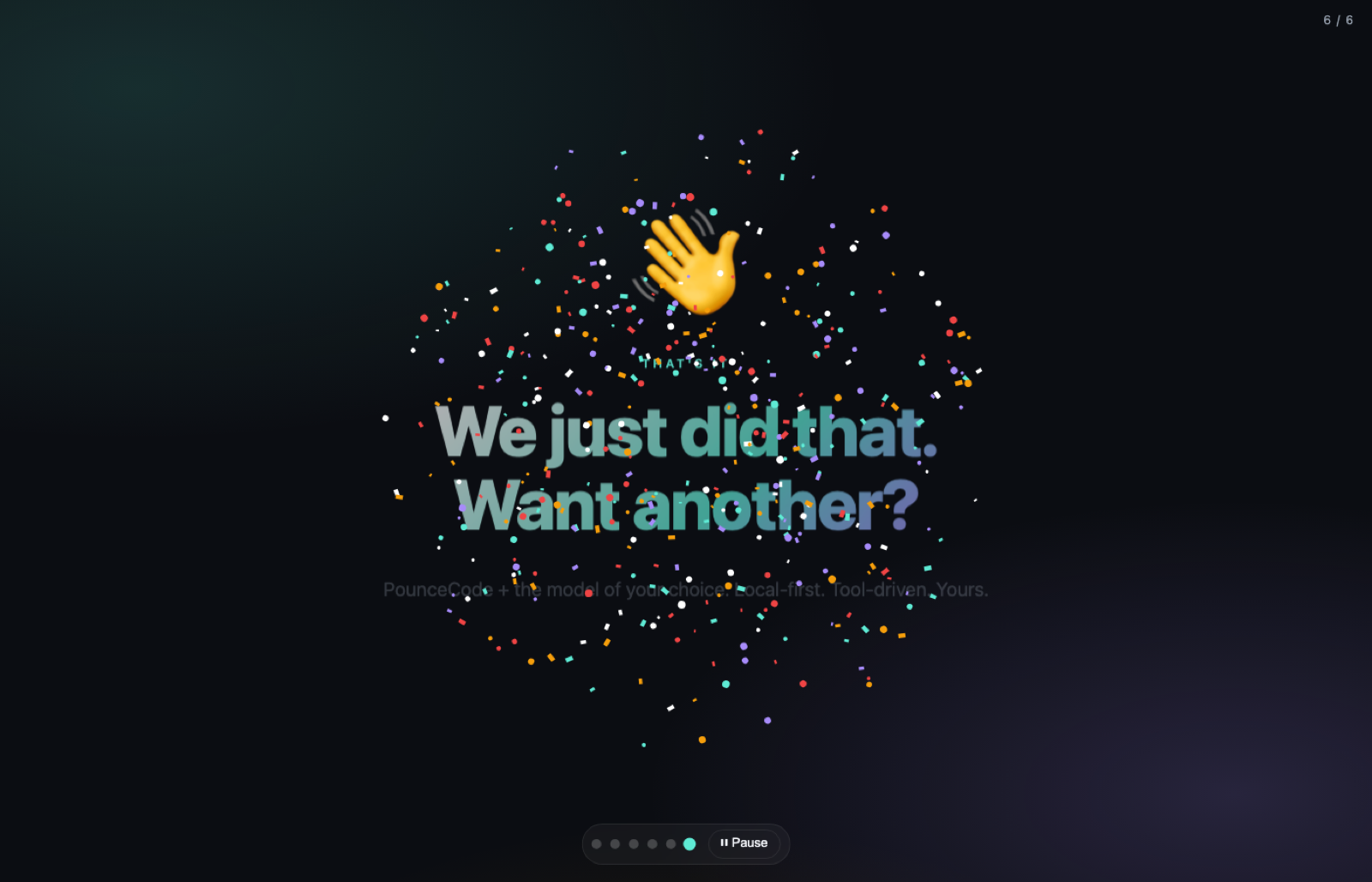 Closing slide of the generated deck.